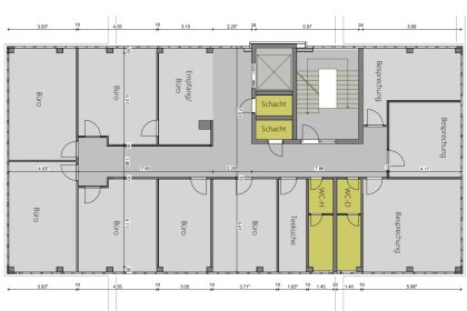 Grundrissplan 5.OG 321 m²